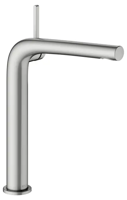 Keuco Edition 400 Смеситель для раковины 240, без д/к и гарнитура, излив 24,1 см, цвет:нерж. сталь 51502 210102