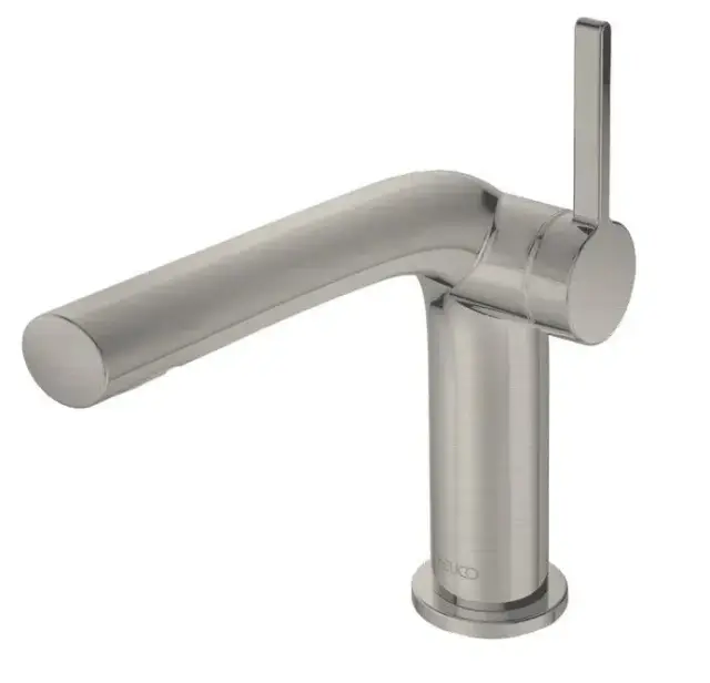 Keuco Edition 400 Смеситель для раковины рычажный 120, без д/к и гарнитура для слива, цвет:никель 51504 050102