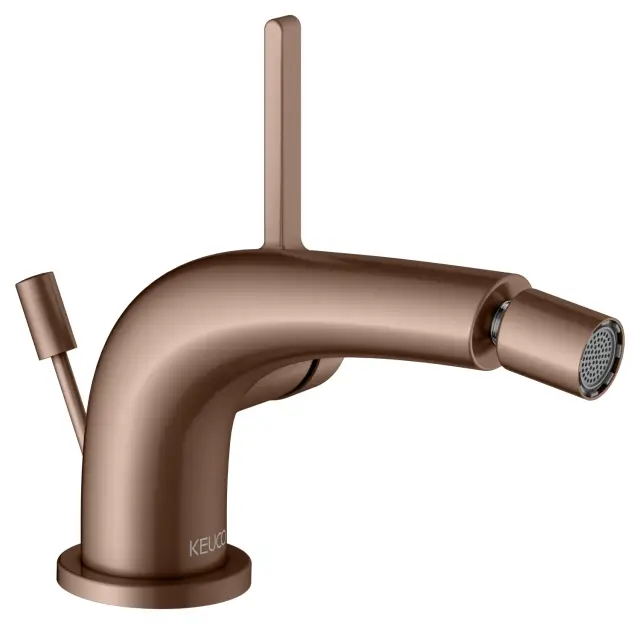 Keuco Edition 400 Смеситель для биде, с донным клапаном G1 1/4, цвет: красное золото 51509 290000