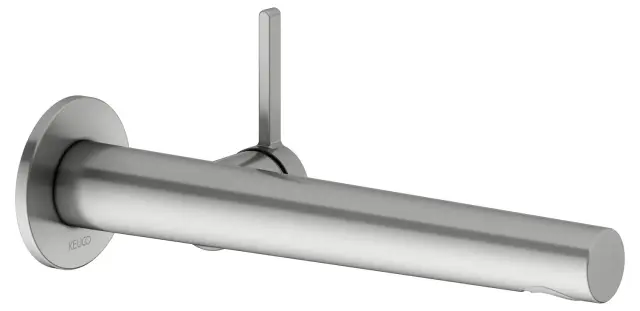 Keuco Edition 400 Смеситель для раковины рычаж., 1 потреб., изл. 24,3см, встр., цвет: нерж. сталь 51516 212101