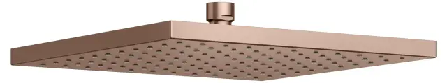 Keuco Brausen und Brausezubehör Верхний душ без кронштейна 25 см, 1 вид струи, цвет: красное золото 53086 290100