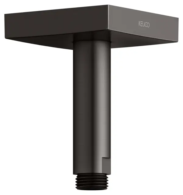 Keuco Brausen und Brausezubehör Кронштейн потолочный 10 см, цвет: титан черный 53089 350102