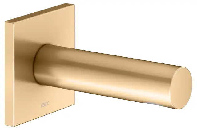 Keuco Ixmo Излив настенный для ванны 15,2 см, с аэратором, цвет: латунь 59545 250002