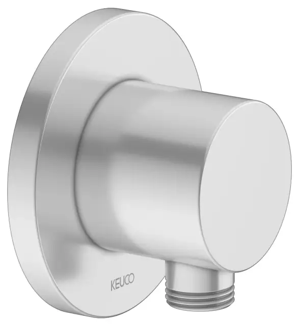 Keuco Ixmo Шланговое подключение DN15, круглая розетка, цвет: алюминий 59547 170001