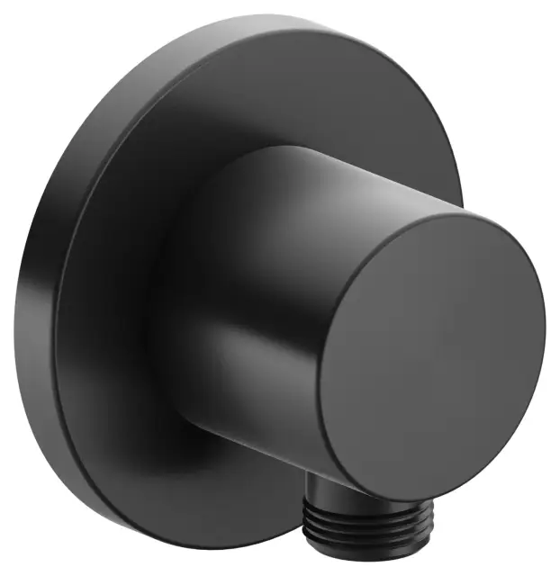 Keuco Ixmo Шланговое подключение DN15, круглая розетка, цвет: хром черный 59547 130001