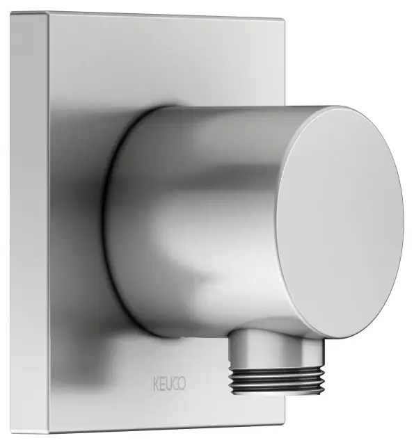Keuco Ixmo Шланговое подключение DN15, квадратная розетка, цвет: нержавеющая сталь 59547 210002
