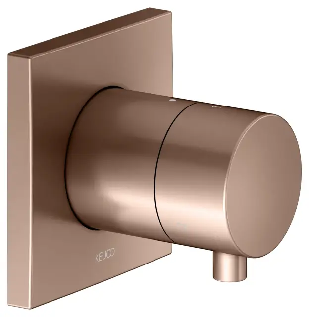 Keuco Ixmo Вентиль-переключатель на 3 потребителя DN15, внешняя часть, цвет: красное золото 59548 291002