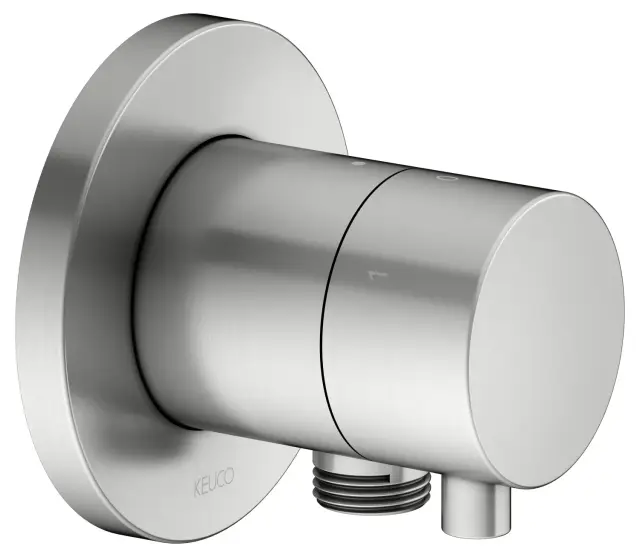 Keuco Ixmo Запорный вентиль с переключателем на 3 потреб. и выводом шланга DN15, цвет: нерж. сталь 59549 211101