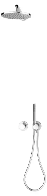 Keuco Ixmo Sets Душевой комплект: термостатический встраив. смеситель, без излива, шланг, цвет: хром 59653 010701