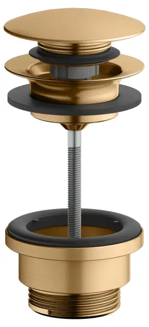 Keuco Armaturenzubehör Донный клапан Push-Open 1 1/4 дюйма, универсальный, цвет: латунь 59902 250000