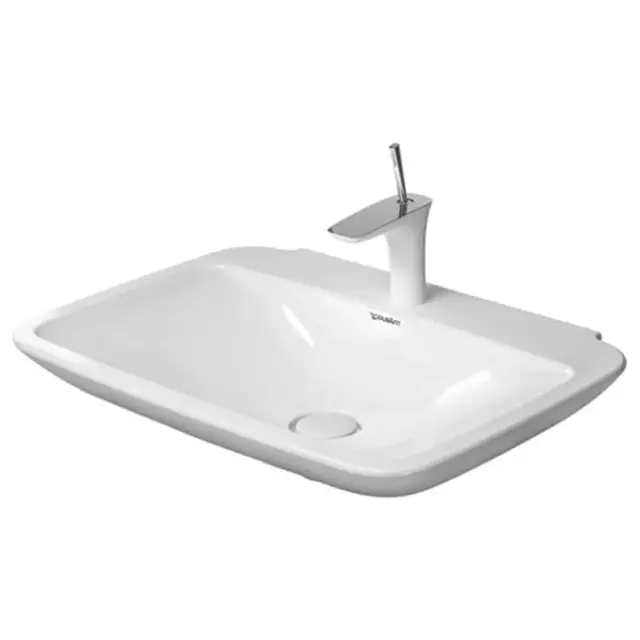 Duravit PuraVida Раковина накладная 70x50x18h см, без перелива, цвет: белый глянцевый 2701700000