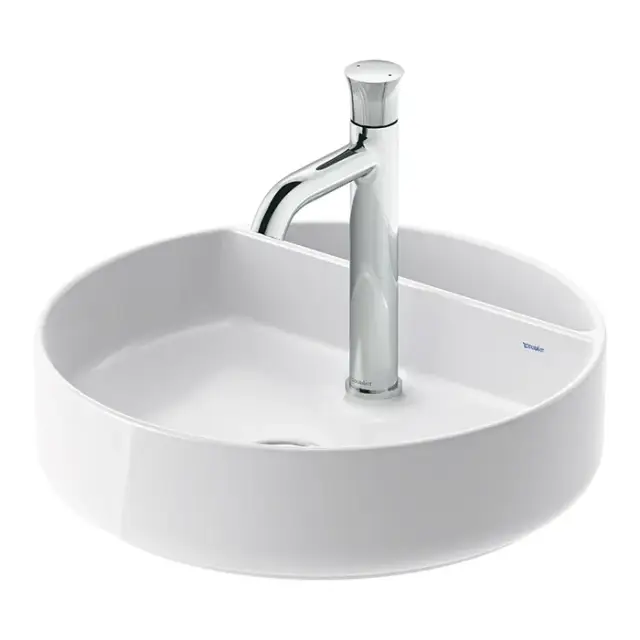 Duravit Bento Starck Box Раковина накладная 46x46x14h см, без перелива, цвет: белый матовый 2380463041