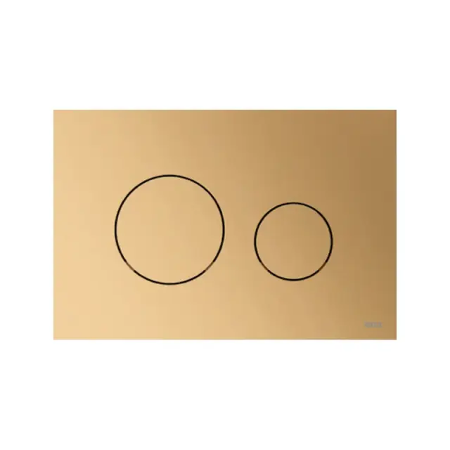 Tece Loop Кнопка смыва для унитаза, пластик, цвет: латунь металлик 9240936