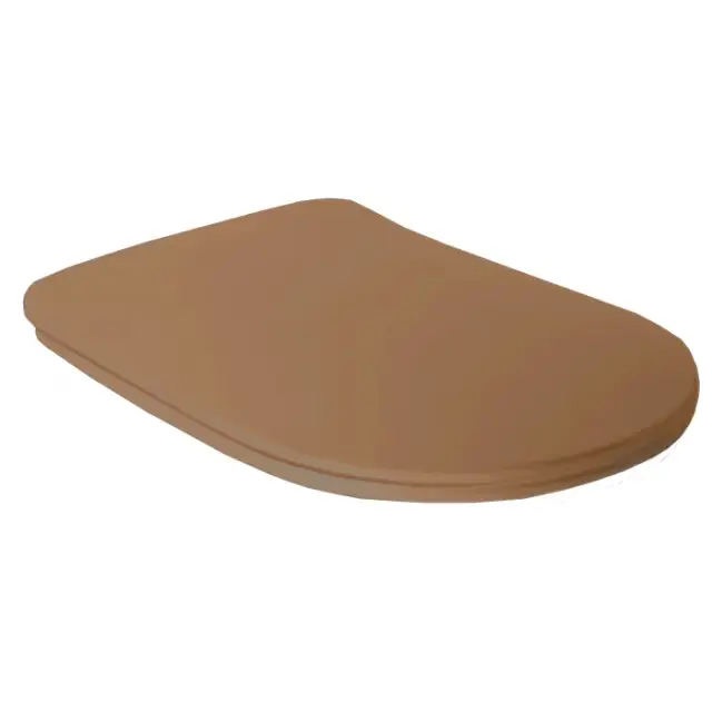 Kerasan Tribeca Крышка-сиденье Slim для унитаза, с микролифтом, цвет: Bruno matt 519188