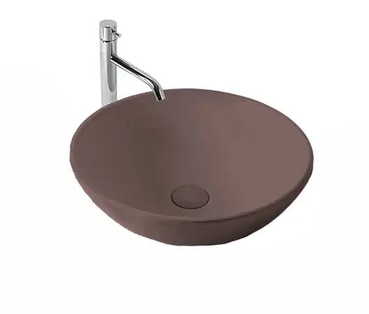 Kerasan Ciotola Раковина чаша d46x15h см, без перелива, цвет: Borgogna matt 430375 Borgogna matt *0