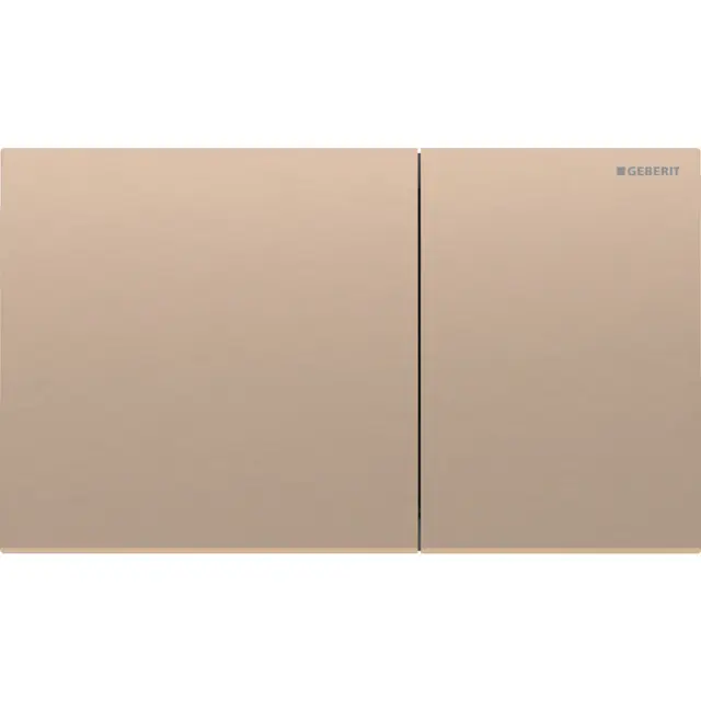 Geberit Sigma 70 Кнопка смыва для инсталляции, нержавеющая сталь, цвет: красное золото 115.622.QB.1