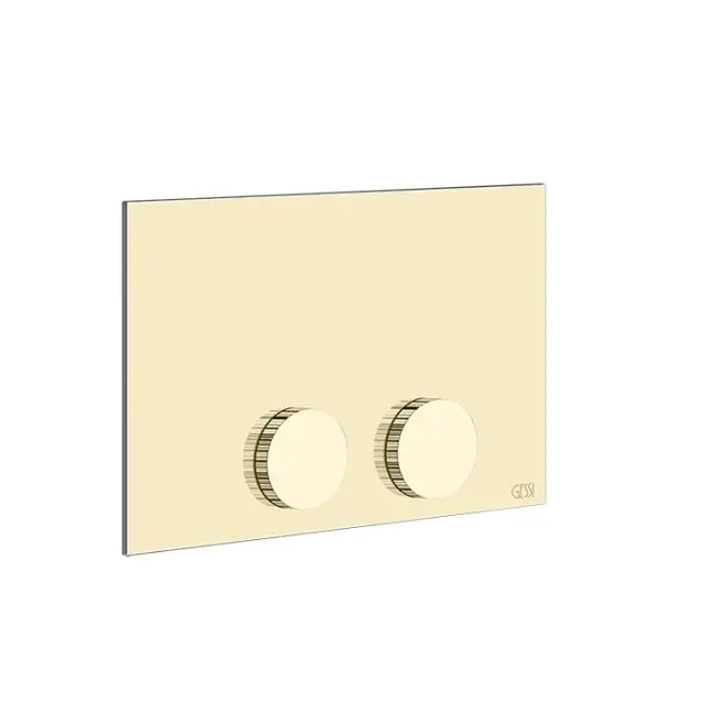 Gessi Ingranaggio Клавиша смыва двойная для инсталляции Tece, цвет: finox brushed nickel 54641#149