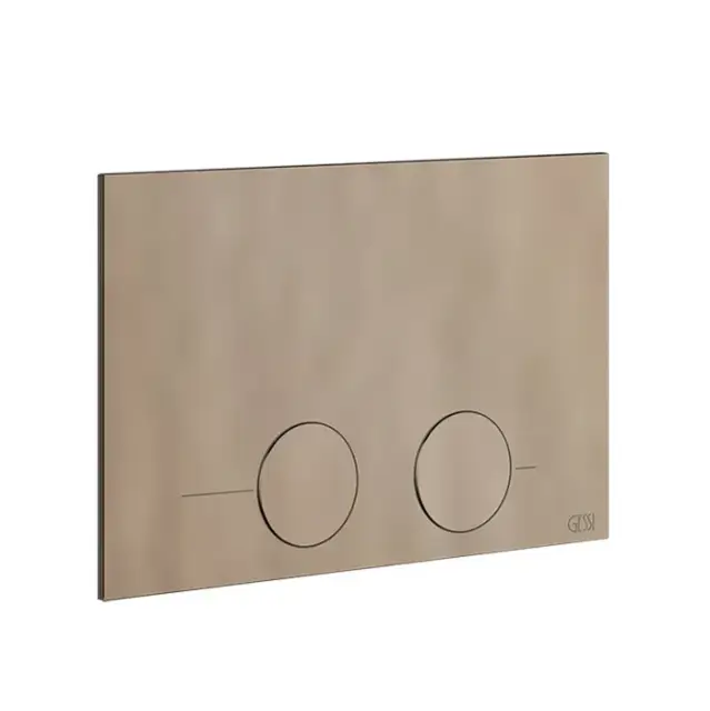 Gessi Клавиша смыва двойная для инсталляции Tece, цвет: copper brushed PVD 54617#708