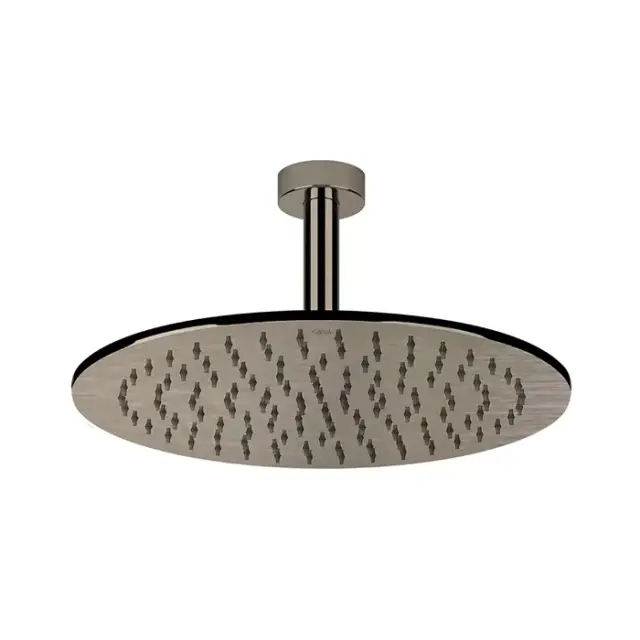 Gessi Emporio Shower Верхний душ 30 см, кронштейн потолочный 26 см, цвет: finox brushed nickel 47370#149