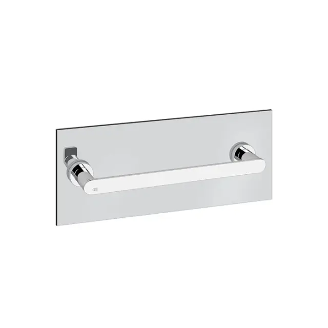 Gessi Emporio Полотенцедержатель для крепления на стекло, 30 см, цвет: chrome 38911#031