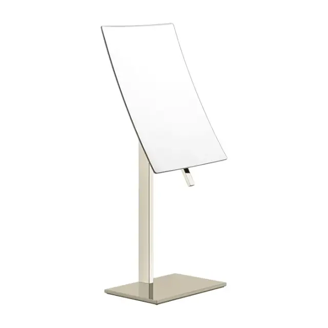 Gessi Inverso/Rettangolo Косметическое зеркало настольное, поворотное, цвет: warm bronze brushed PVD 20988#726