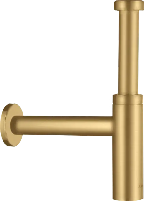 Axor Flowstar S Дизайнерский сифон, латунь, цвет: шлифованное золото 51305250