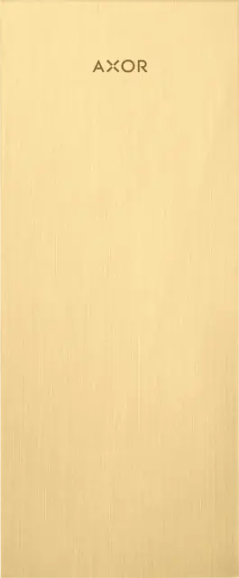 Axor MyEdition Панель для смесителя на излив 24,5 см, латунь, цвет: золото 47904250