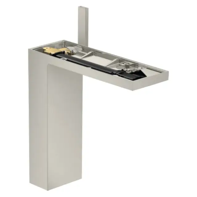 Axor MyEdition Смеситель для раковины высокий на 1 отверстие с донным клап., цвет: нержавеющая сталь 47022800