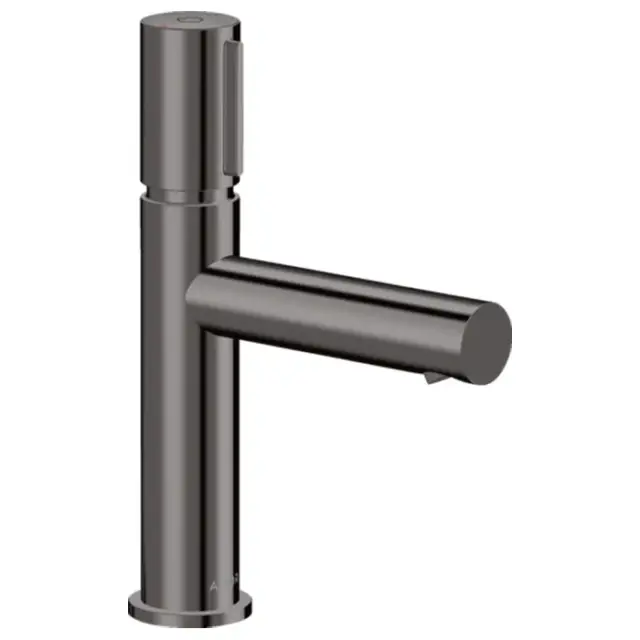 Axor Uno Смеситель для раковины на 1 отверстие с донным клапаном, цвет: полированный черный хром 45012330