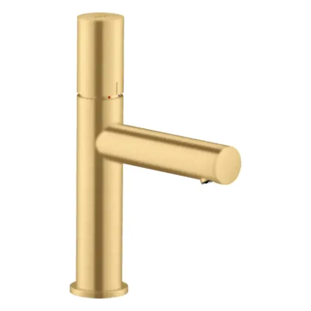 Axor Uno Смеситель для раковины на 1 отверстие с донным клапаном, цвет: шлифованное золото 45002250