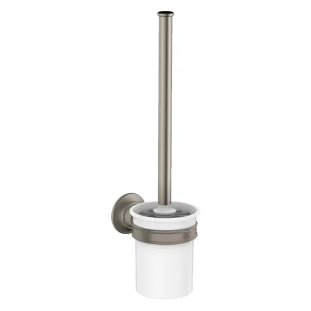 Axor Montreux Ершик для унитаза подвесной с керамической колбой, латунь, цвет: нержавеющая сталь 42035800