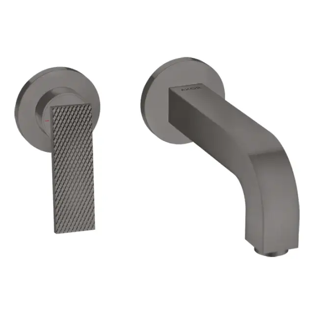 Axor Citterio Смеситель для раковины встраиваемый внешняя часть, с д/к, цвет: шлиф. черный хром 39181340