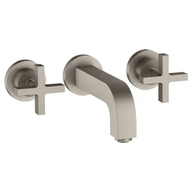 Axor Citterio Смеситель для раковины встраиваемый внешняя часть, с дон. кл., цвет: нержавеющая сталь 39313800