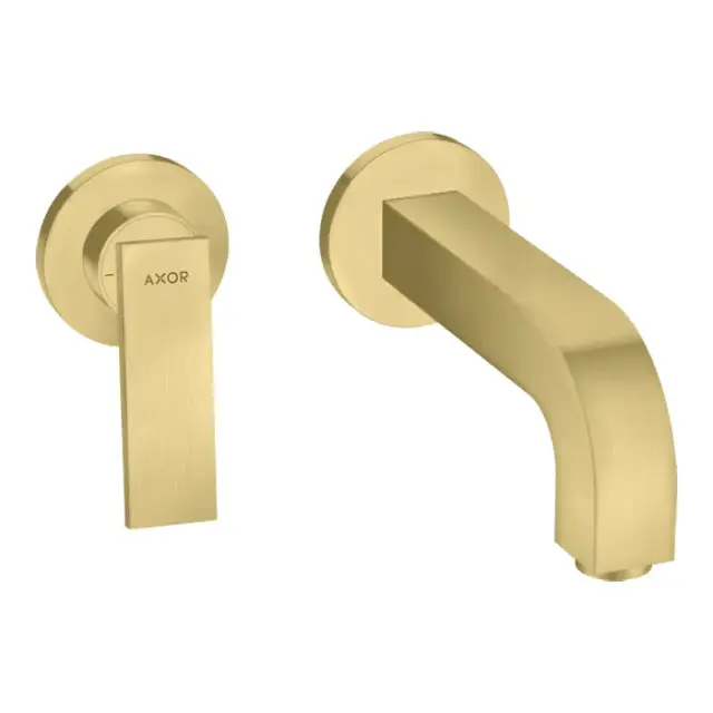 Axor Citterio Смеситель для раковины встраиваемый внешняя часть, с дон. клап., цвет: шлифован. медь 39121950