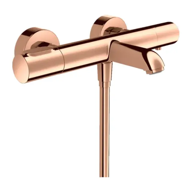 Axor Citterio M Термостат для ванны, излив 18 см, цвет: полированное розовое золото 34435300