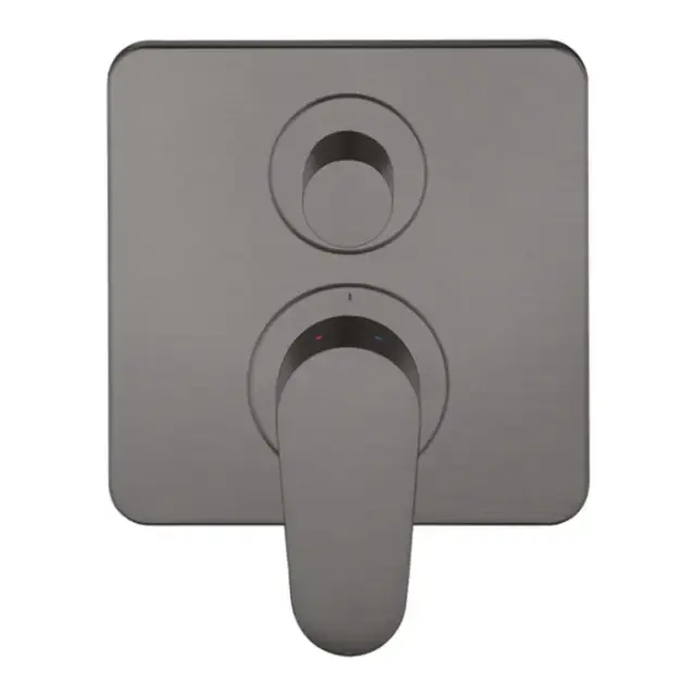 Axor Citterio M Смеситель для ванны встраиваемый на 2 потребителя, цвет: шлифованный черный хром 34425340