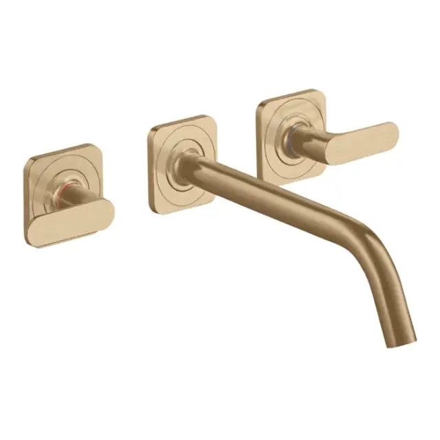 Axor Citterio M Смеситель для раковины встраиваемый, внешняя часть, с д/к, цвет: шлиф. бронза 34315140