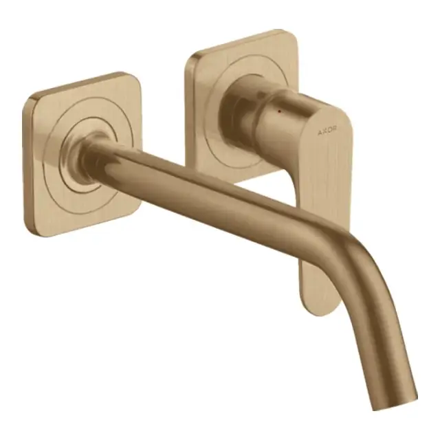 Axor Citterio M Смеситель для раковины встраиваемый внешняя часть, с д/к, цвет: шлифованная бронза 34116140