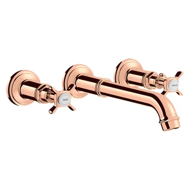 Axor Montreux Смеситель для раковины встраиваемый внешняя часть, с д/к, цвет: полир. красное золото 16532300