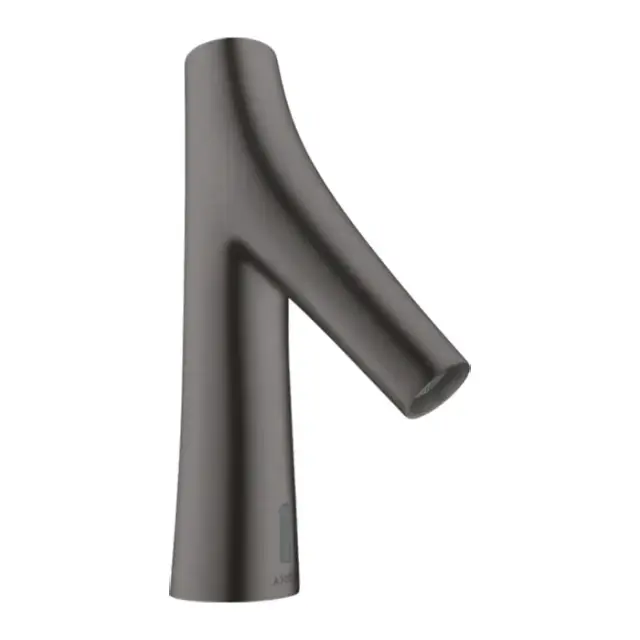 Axor Starck Organic Смеситель для раковины электронный без дон. клап., цвет: шлифованный черный хром 12172340