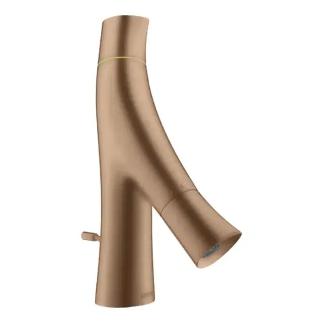 Axor Starck Organic Смеситель для раковины на 1 отверстие с д/к, цвет: шлифованное розовое золото 12014310