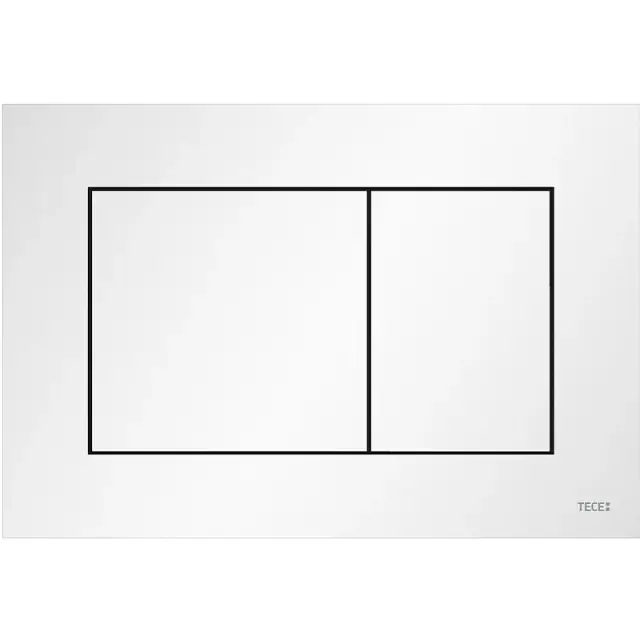 Tece Now Кнопка смыва для унитаза, пластик, цвет: белый матовый 9240417