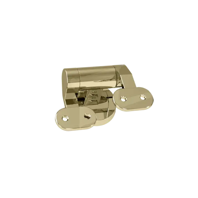 Burlington Петля крышки-сиденья с доводчиком, цвет: золото глянцевое SP813N