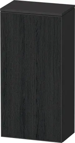 Duravit Zencha Шкаф подвесной 40х24х81,9h см, цвет: дуб черный/графит суперматовый ZE1350L16800000