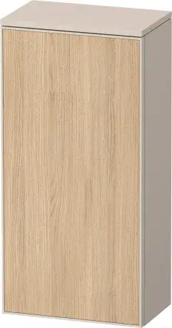 Duravit Zencha Шкаф подв. 40х24х81,9h см, цвет: дуб натур./серо-коричн. супермат. ZE1350L30830000