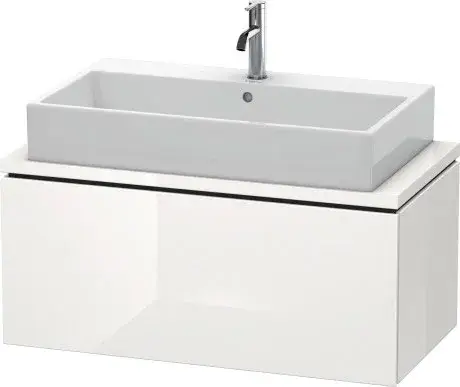 Duravit L-Cube Тумба под компактную консоль 92x47,7x40h см, цвет: белый глянц. LC580302222