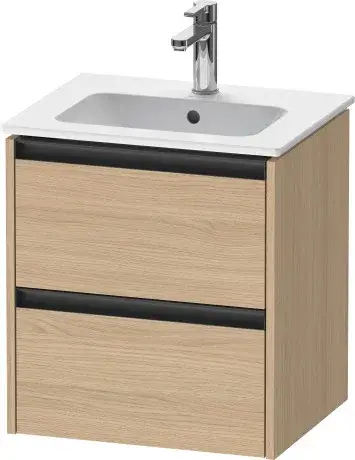 Duravit Ketho.2 Тумба под раковину с 2-мя ящ. 51x42x54,9h см, цвет: дуб натур. K25261030300000