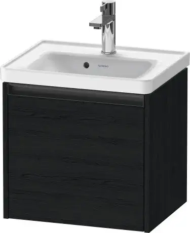 Duravit Ketho.2 Тумба под раковину с 1-им ящ. 48,4x37,5x44h см, цвет: дуб черный K25080016160000