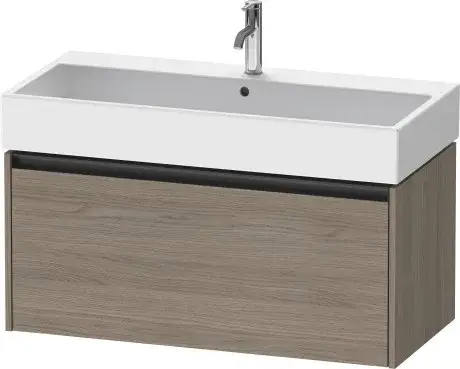 Duravit Ketho.2 Тумба под раковину с 1-им ящ. 98,4x46x44h см, цвет: дуб терра K25078035350000