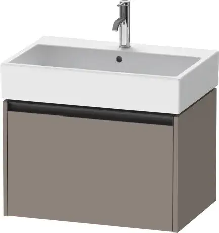 Duravit Ketho.2 Тумба под раковину с 1-им ящ. 68,4x46x44h см, цвет: базальт мат. K25076043430000